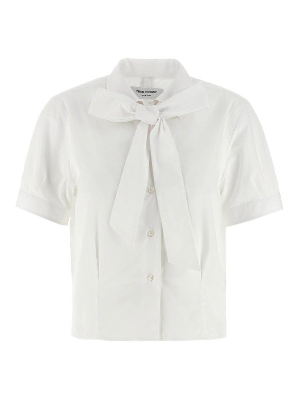 THOM BROWNE: シャツ - シャツ - 白