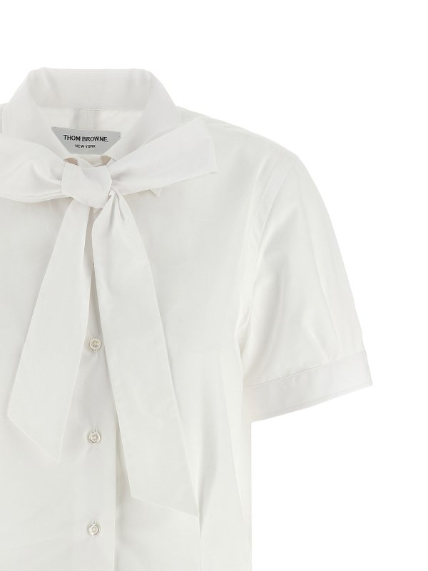 シャツ - 白 shop online: THOM BROWNE