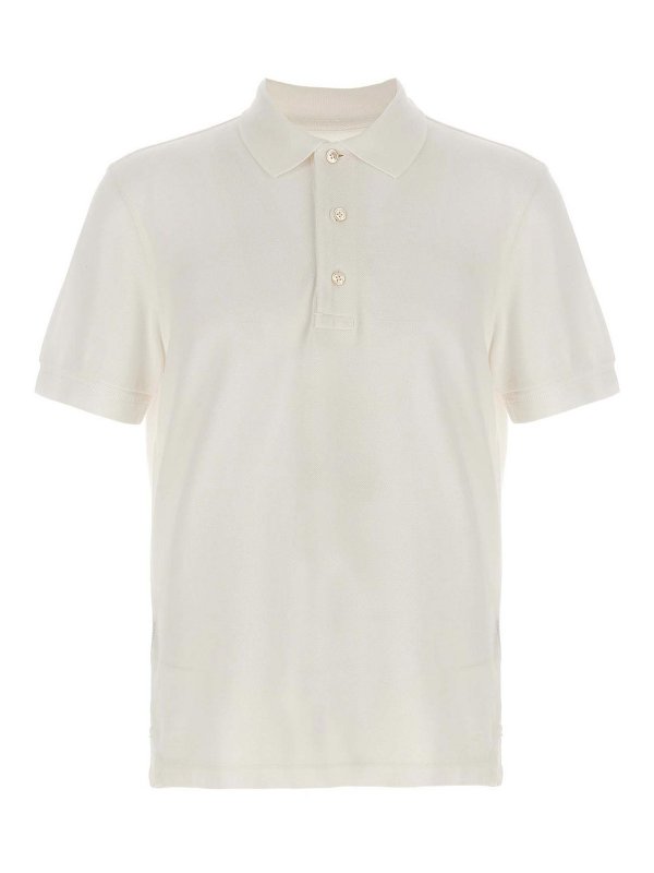 TOM FORD: polo shirts - Piqu Polo Shirt