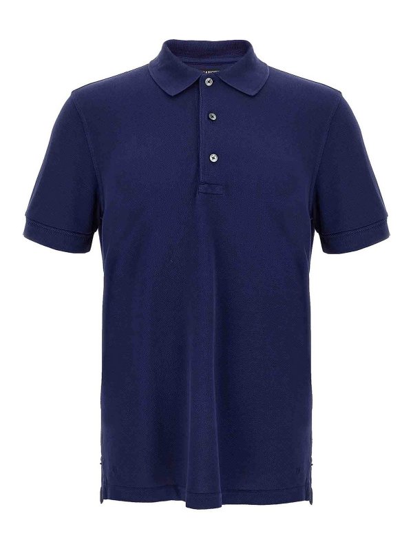 TOM FORD: polo shirts - Piqu Polo Shirt