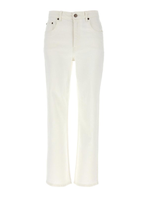 TORY BURCH: bootcut jeans - Cropped Jeans