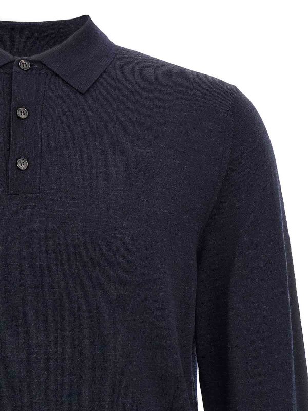 The Best Shops ZANONE: polo shirts - Virgin Wool Polo Shirt