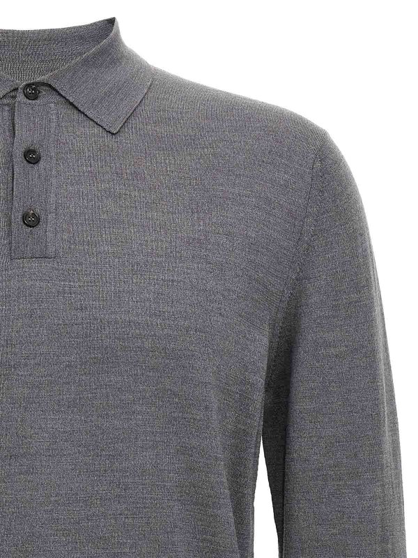 The Best Shops ZANONE: polo shirts - Virgin Wool Polo Shirt