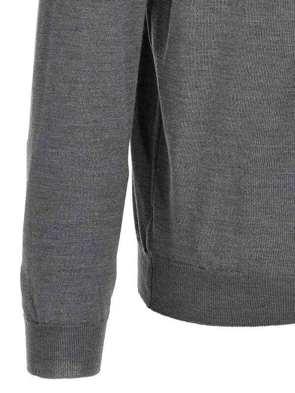 Virgin Wool Polo Shirt shop online: ZANONE