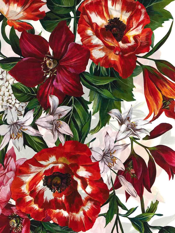 Dolce & Gabbana Floral Print Scarf - Multicolour