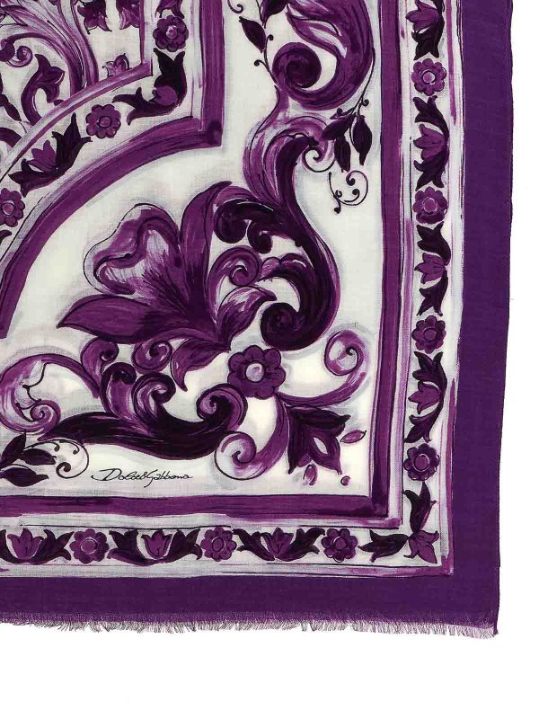 DOLCE & GABBANA: Stolen und Schals online - Stola - Lila