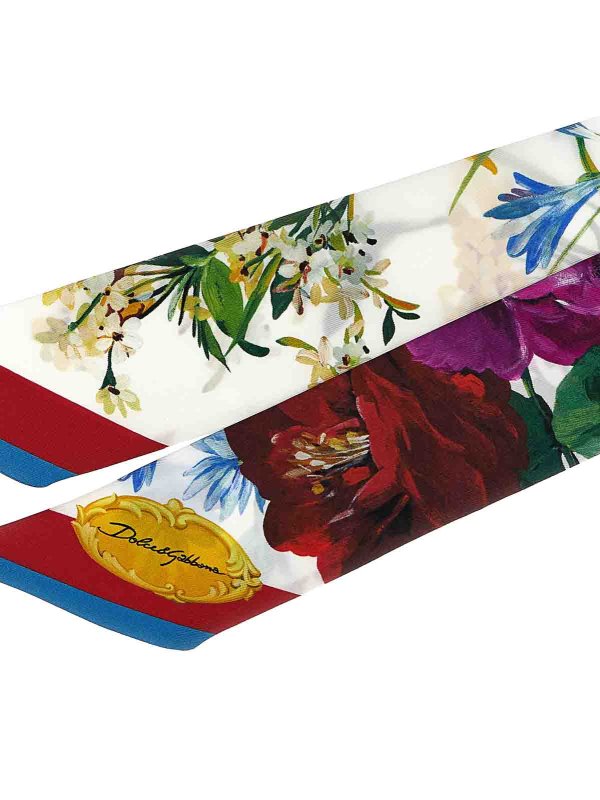 The Best Shops DOLCE & GABBANA: Stoles & Shawls - Bandeau Floral Print