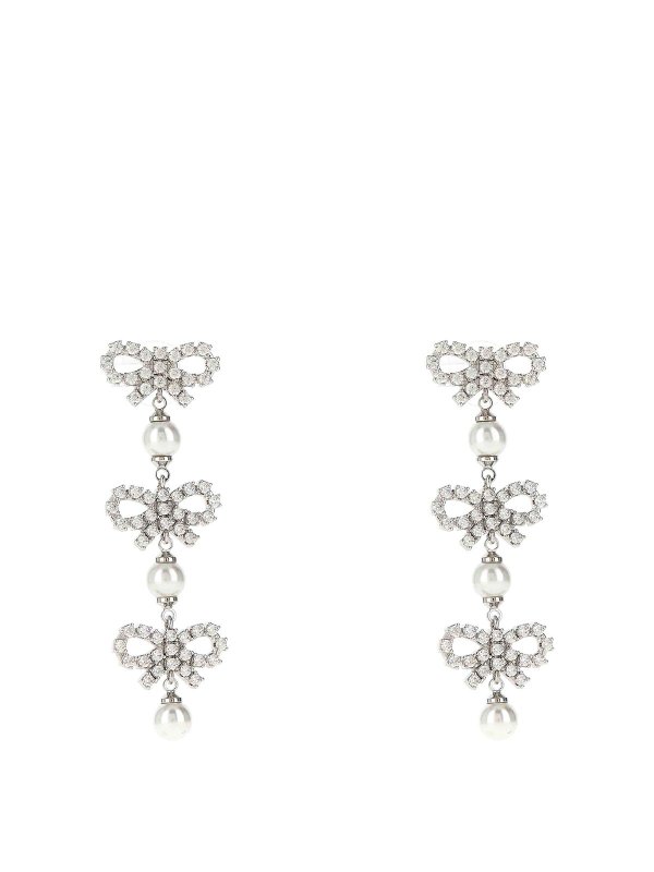 Self Portrait: イヤリング - イヤリング - 白