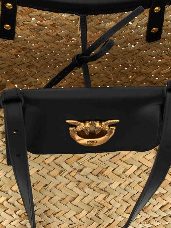 Adoro la borsa a tracolla del cesto estivo shop online: Pinko