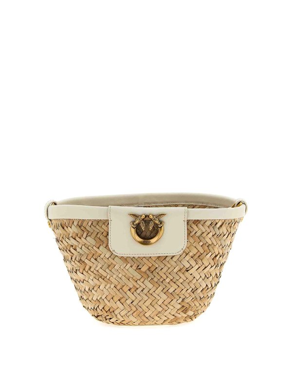 Pinko: Umhängetaschen - Umhängetasche - Weiß