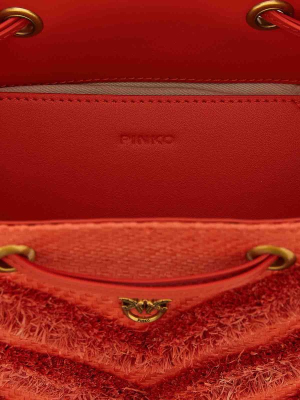 Bucket-Bag - Rot shop online: Pinko