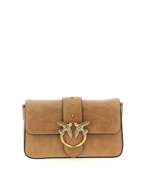 Pinko: shoulder bags - Mini Love Bag Slouchy Shoulder Bag