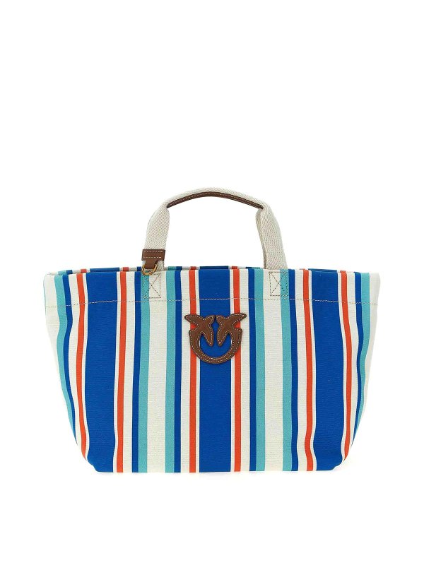 Pinko: shopper - Shopping Medium Stripes