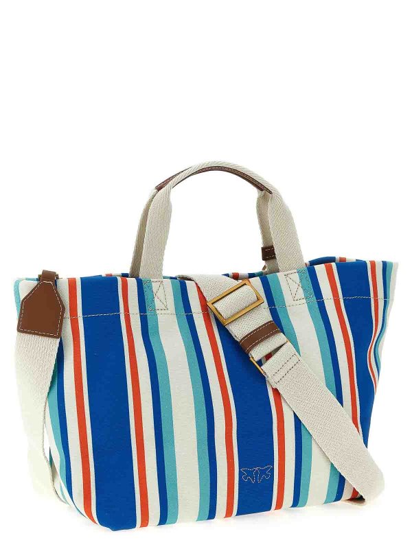 Pinko: shopper online - Shopping Medium Stripes