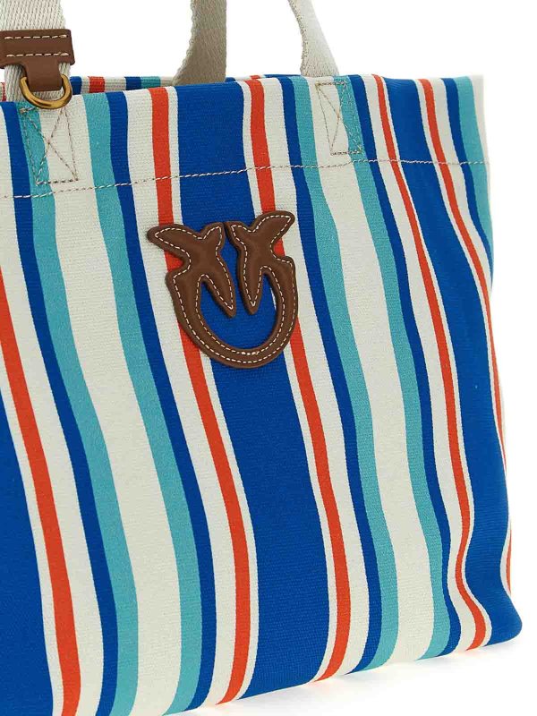 The Best Shops Pinko: shopper - Shopping Medium Stripes