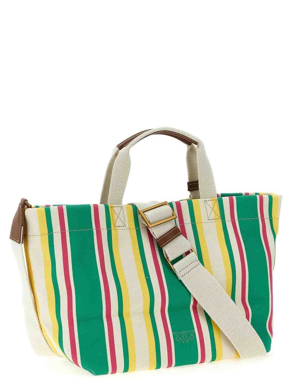 Pinko: totes bags online - Shopping Medium Stripes