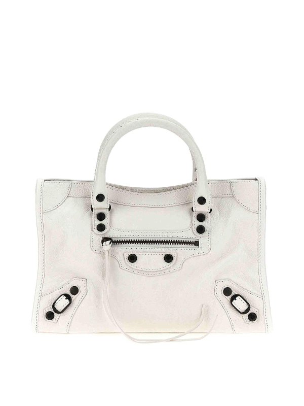 BALENCIAGA: クロスボディバッグ - クロスボディバッグ - 白