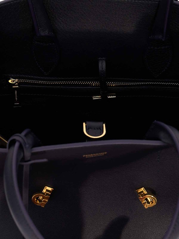 トートバッグ - ブルー shop online: FERRAGAMO