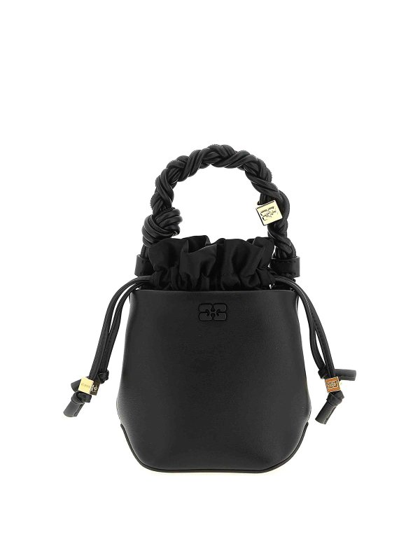 GANNI: Sacs seau  - Sac Seau - Noir