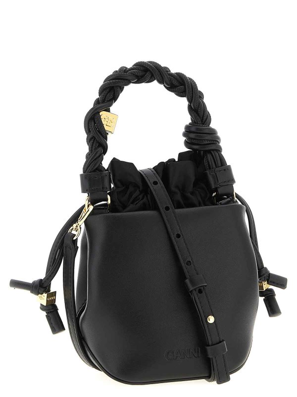 GANNI: Sacs seau  online - Sac Seau - Noir