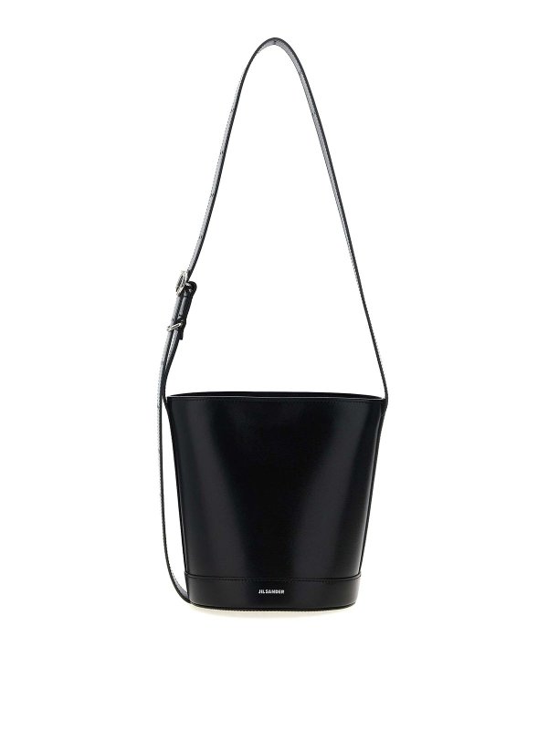 JIL SANDER: shoulder bags - Cannolo Bucket Shoulder Bag