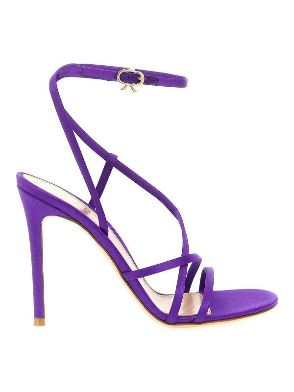 Gianvito Rossi: sandali - Sandali di orchidea