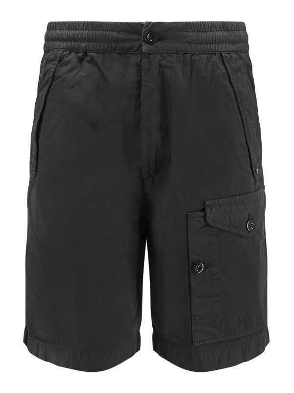 C.P. COMPANY: Trousers Shorts - Bormuda Cargo in cotton