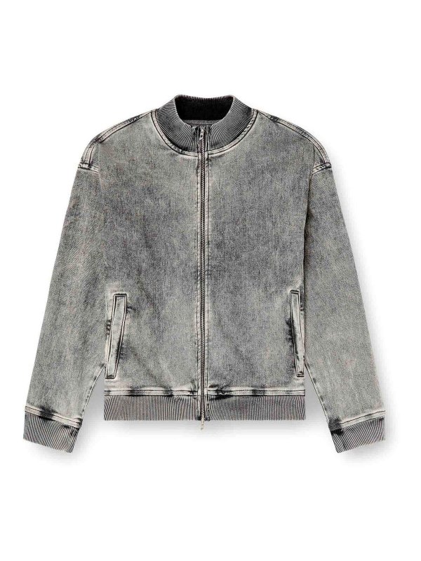 DIESEL: giacche blazer - Giubbino/Felpa D-carly-s in Cotone Stretch