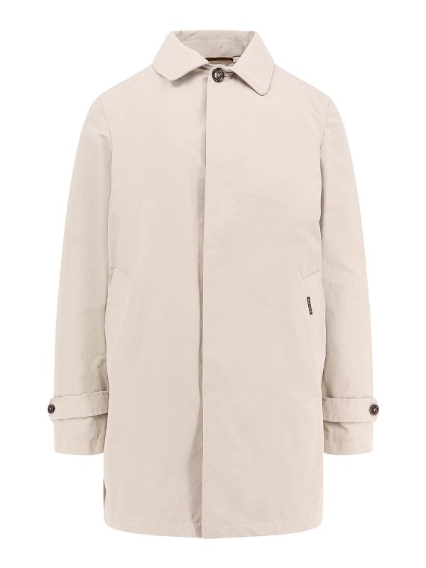 MOORER: short coats - Cappotto Impermeabile Vittor In Nylon