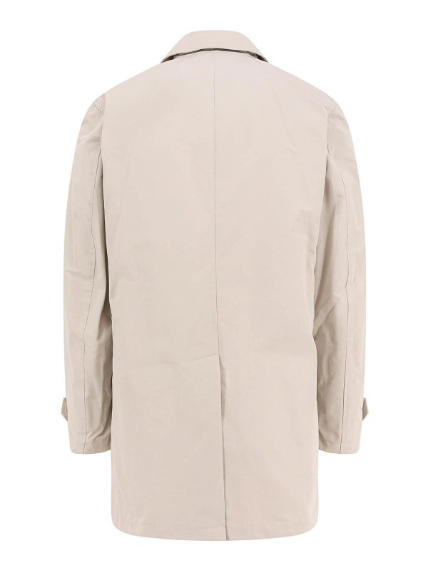 MOORER: short coats online - Cappotto Impermeabile Vittor In Nylon