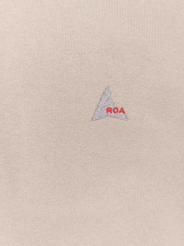 The Best Shops ROA: Sweatshirts & Sweaters - Stretch cotton sweatshirt with logo
