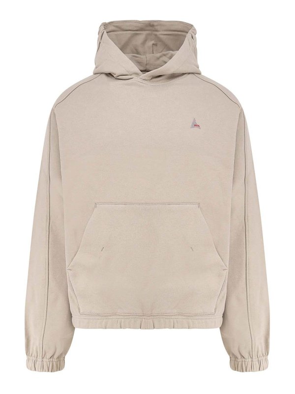 ROA: Sweatshirts & Sweaters - Stretch cotton sweatshirt with logo