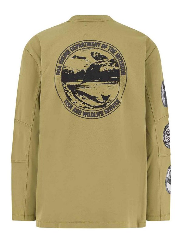 ROA: t-shirts online - T-Shirt Division In Cotone Organico