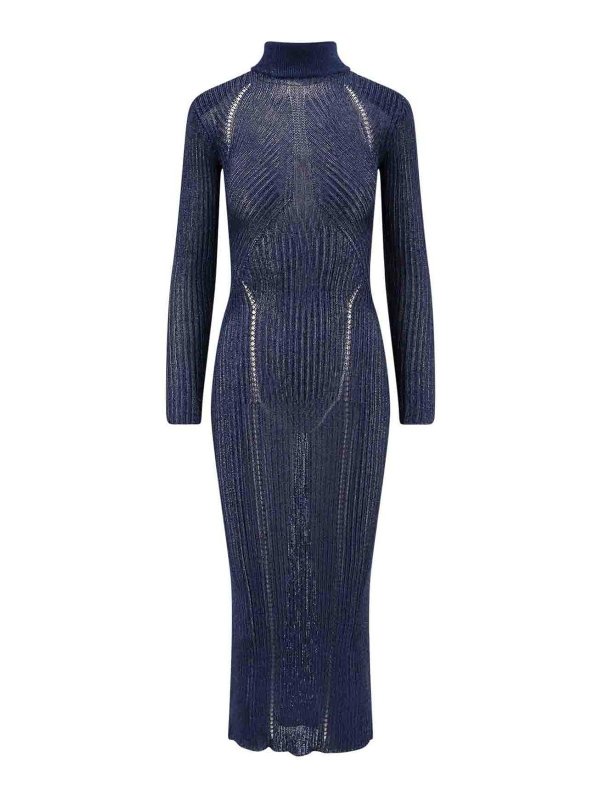 Self Portrait: ボートネック - ボートネック - ブルー