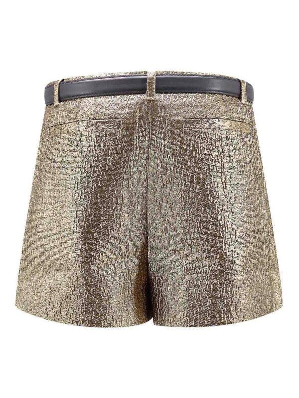 Self Portrait: トラウザーショーツ online - ショートパンツ - メタル