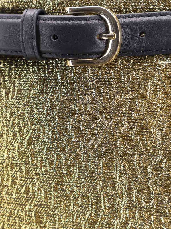 The Best Shops Self Portrait: トラウザーショーツ - ショートパンツ - メタル