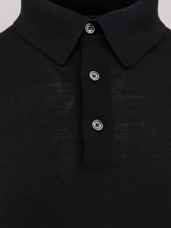 The Best Shops KITON: Polos - Polo - Negro