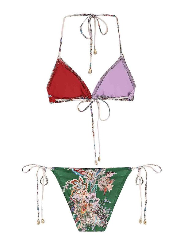 ZIMMERMANN: bikini online - Bikini in nylon rhiannon