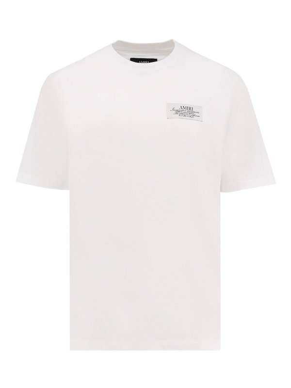 AMIRI: Camisetas - Camiseta - Blanco