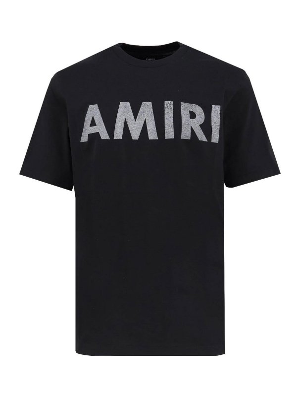 AMIRI: T-shirts - T-Shirt - Schwarz