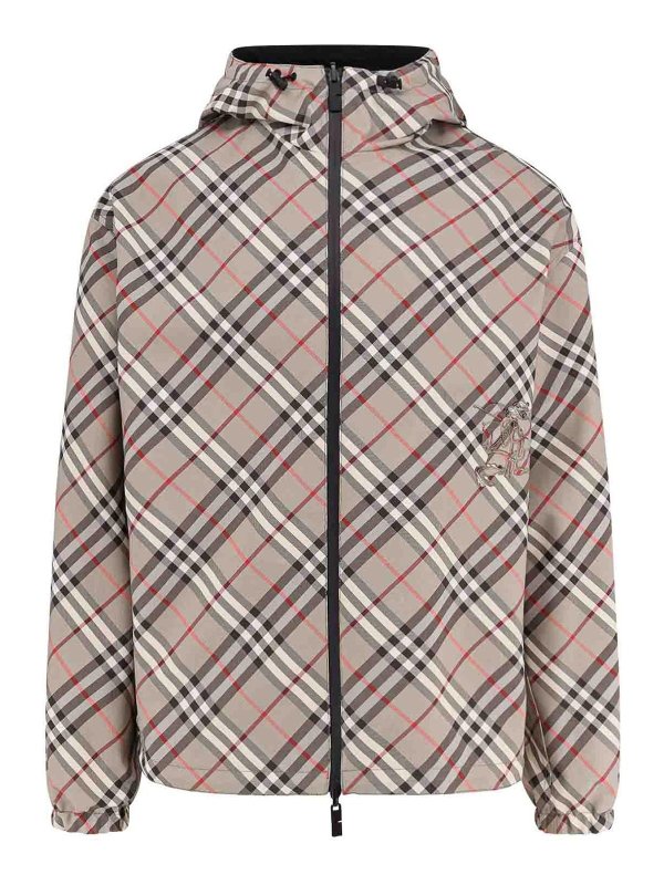 BURBERRY: casual jackets - Reversible Traffic Jacket