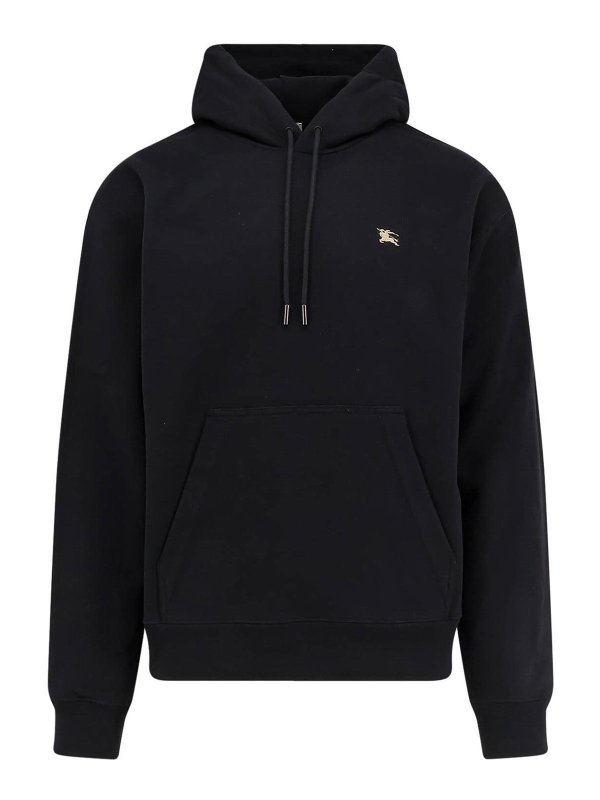 BURBERRY: Sweatshirts & Sweaters - Cotton sweatshirt with logo embroidery