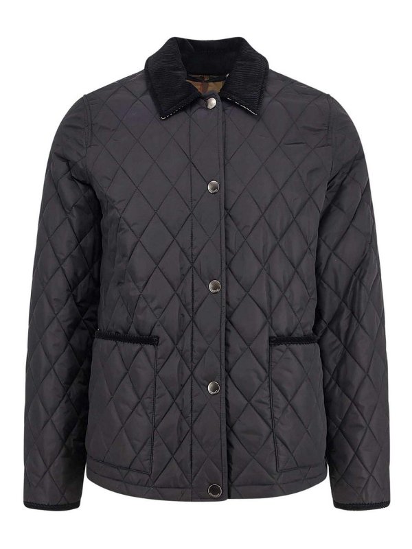 BURBERRY: カジュアルジャケット - カジュアルジャケット - 黒