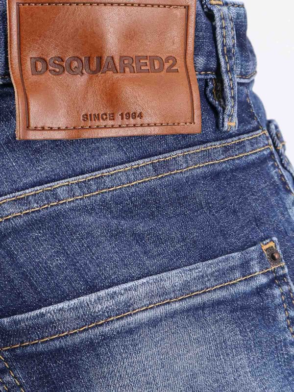 The Best Shops DSQUARED2: bootcut jeans - Jeans Cool Guy In Cotone Stretch