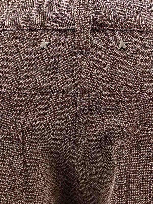 The Best Shops GOLDEN GOOSE: カジュアルトラウザー - カジュアルパンツ - ブラウン