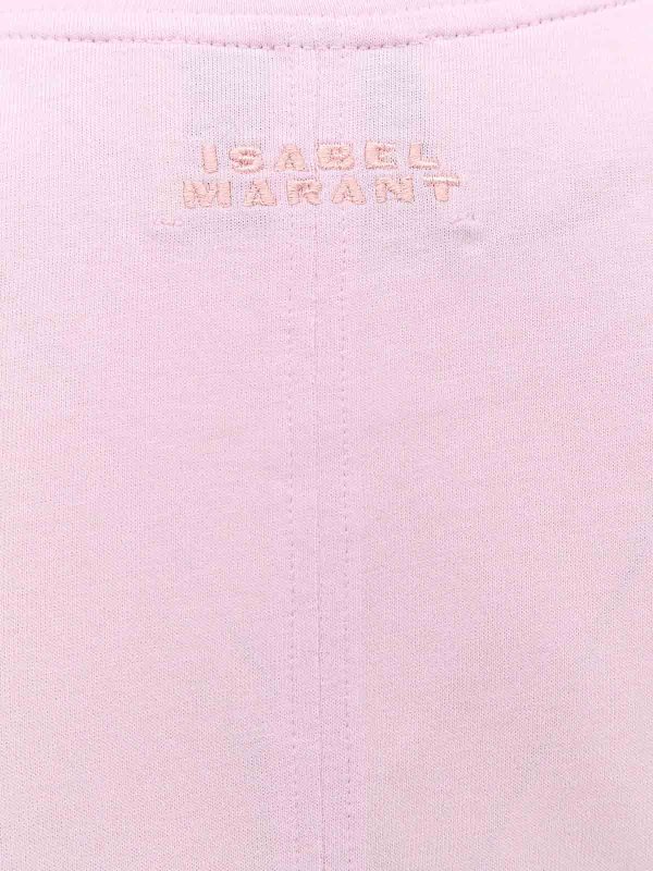 The Best Shops Isabel Marant Etoile: t-shirts - T-Shirt Zelitos In Cotone Biologico