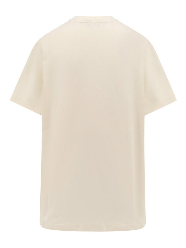 STELLA McCARTNEY: t-shirts online - Cotton t-shirt with logo print