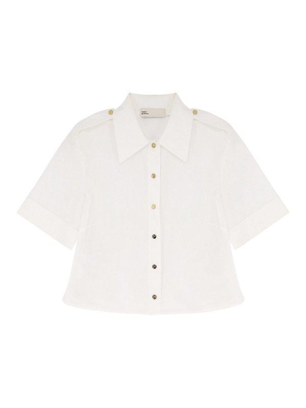 TORY BURCH: シャツ - シャツ - 白