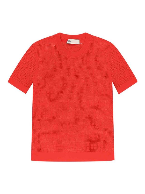 TORY BURCH: Tops & Débardeurs - Top - Rouge