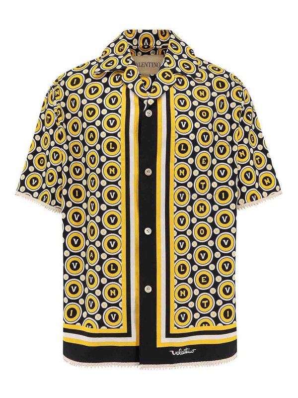 VALENTINO: shirts - Bulles royales cotton popeline shirt